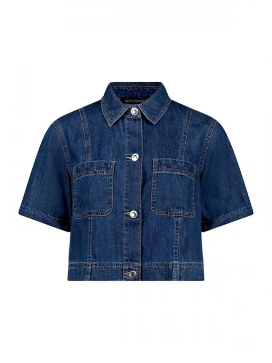 Foto van product Betty Barclay Tussenjas blauw denim