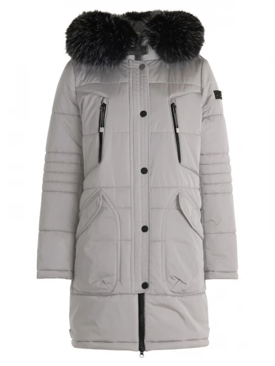 Foto van product Betty Barclay Winterjas grijs / zwart