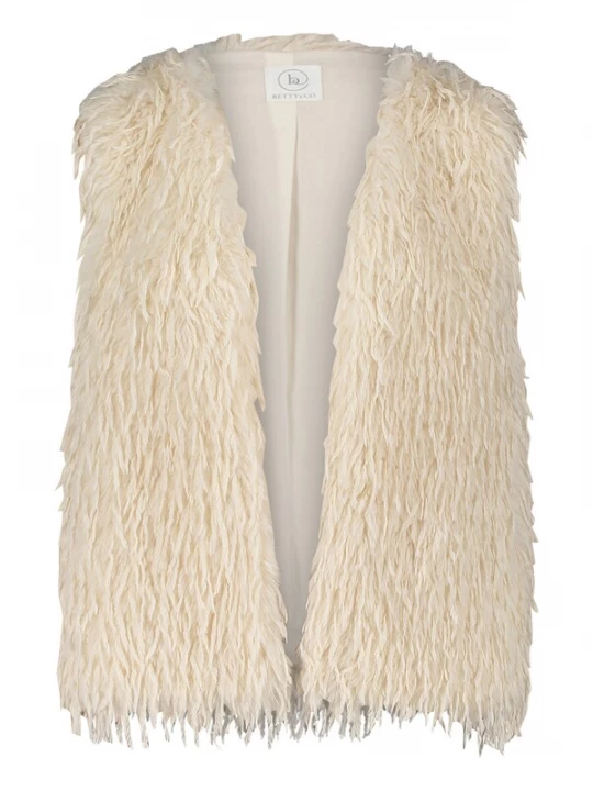Foto van product Betty & Co Bodywarmer lichtbeige