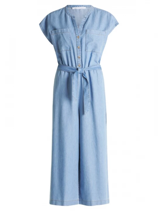 Foto van product Betty & Co Jumpsuit blauw denim