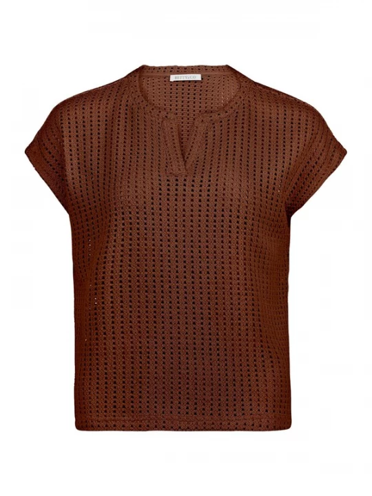 Foto van product Betty & Co Shirt bruin