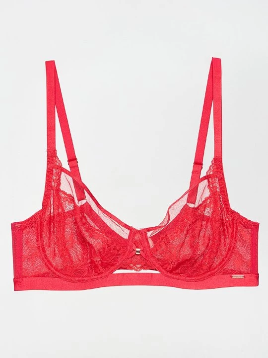 Foto van product Beugel BH Dorina rood gemêleerd