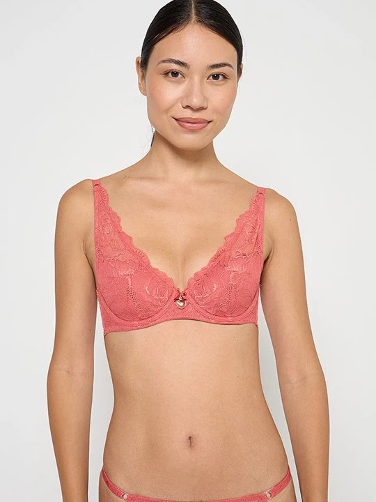 Foto van product Beugel BH Emporio Armani koraalrood