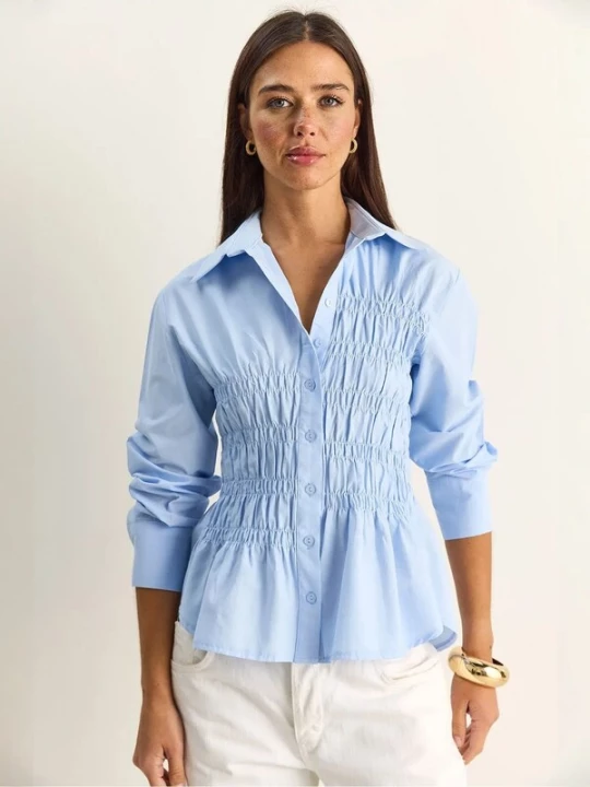Foto van product Bianco Lucci Blouse blauw