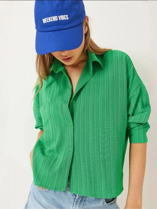 Foto van product Bianco Lucci Blouse groen
