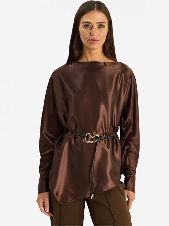 Foto van product Bianco Lucci Blouse mokka
