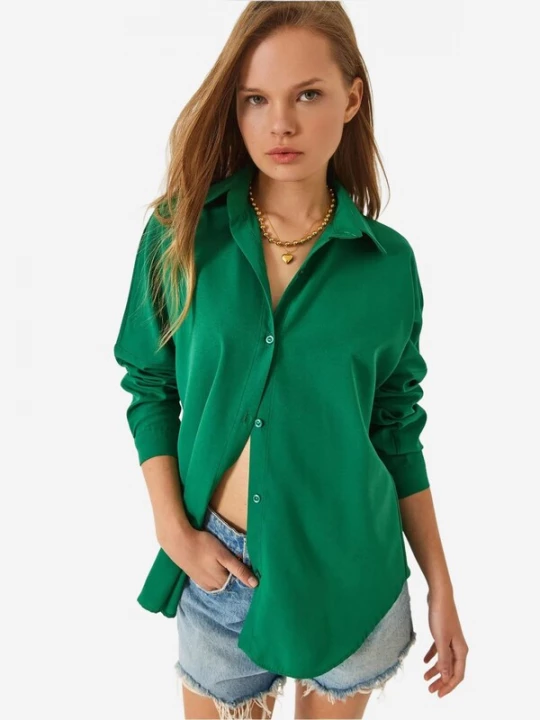 Foto van product Bianco Lucci Blouse smaragd