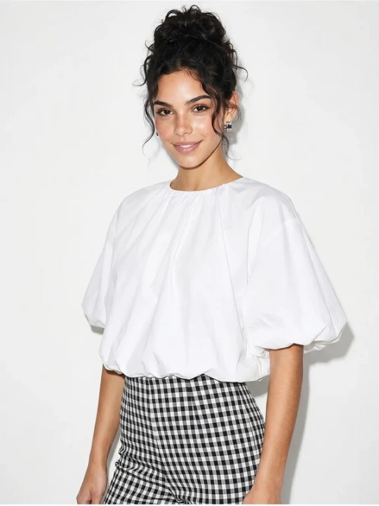 Foto van product Bianco Lucci Blouse wit
