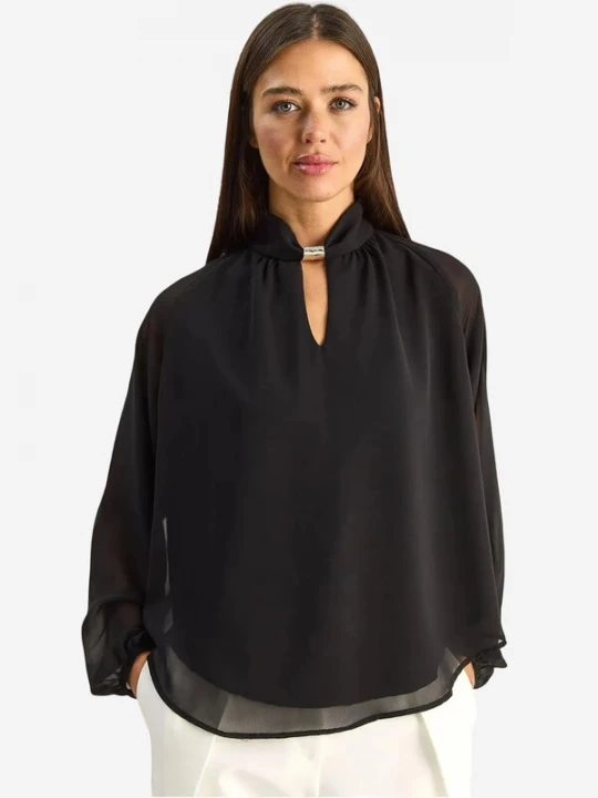 Foto van product Bianco Lucci Blouse zwart