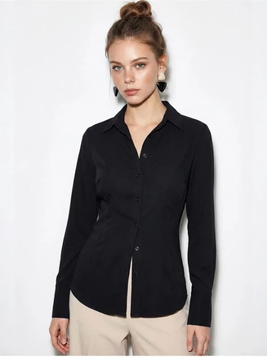 Foto van product Bianco Lucci Blouse zwart