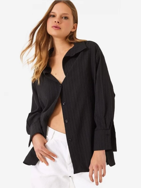 Foto van product Bianco Lucci Blouse zwart