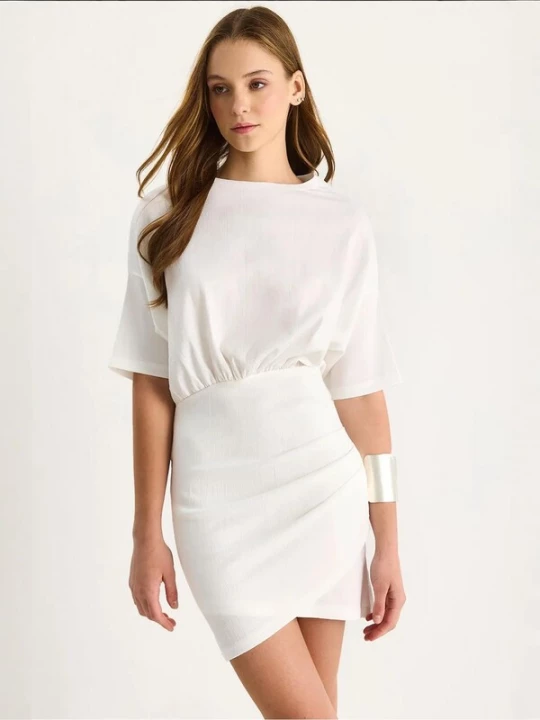 Foto van product Bianco Lucci Cocktailjurk offwhite
