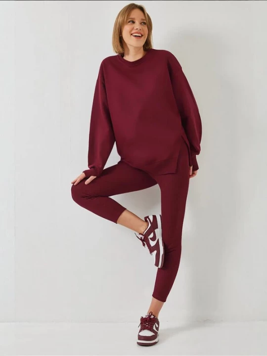 Foto van product Bianco Lucci Joggingpak bourgogne