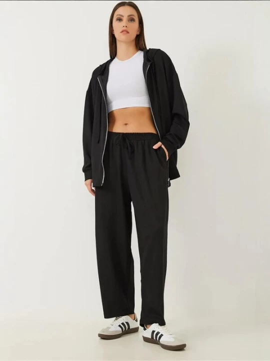 Foto van product Bianco Lucci Joggingpak zwart