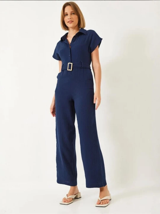 Foto van product Bianco Lucci Jumpsuit navy