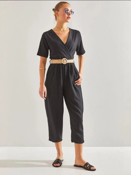 Foto van product Bianco Lucci Jumpsuit zwart