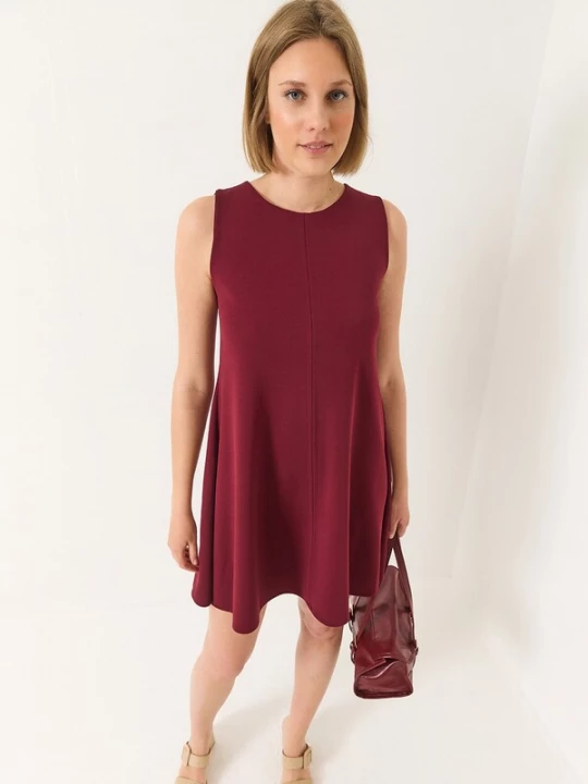 Foto van product Bianco Lucci Jurk bourgogne