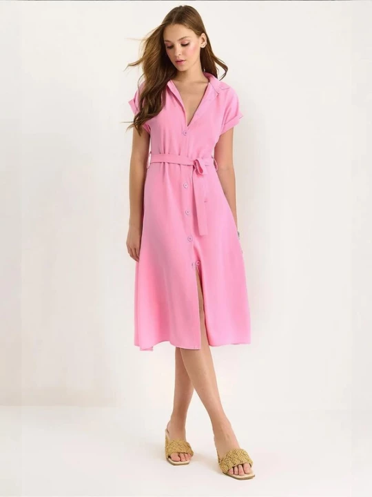 Foto van product Bianco Lucci Jurk rosa