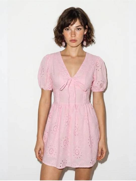 Foto van product Bianco Lucci Jurk rosa