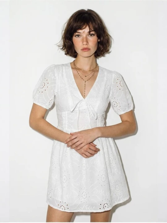 Foto van product Bianco Lucci Jurk wit