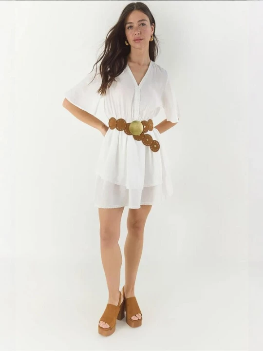 Foto van product Bianco Lucci Jurk wit