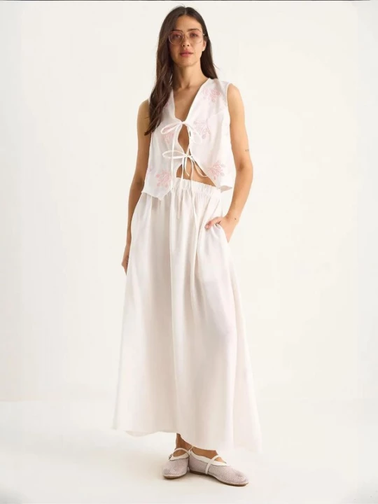 Foto van product Bianco Lucci Kostuum beige / rosé