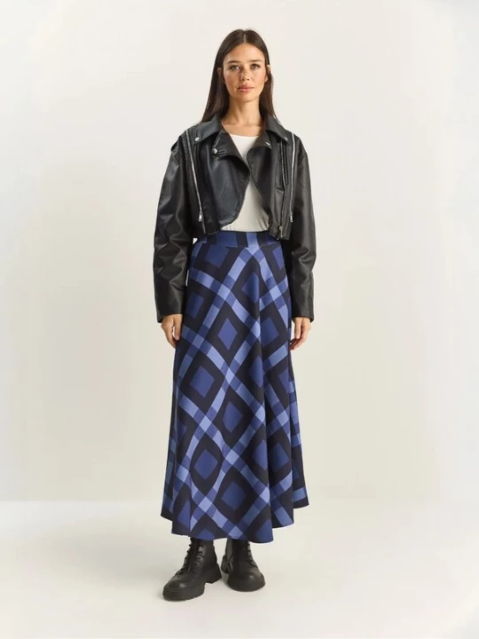 Foto van product Bianco Lucci Rok navy / saffier