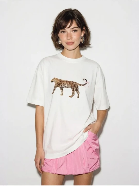 Foto van product Bianco Lucci Shirt bruin / zwart / wit