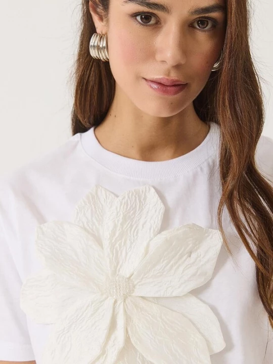 Foto van product Bianco Lucci Shirt crème / wit