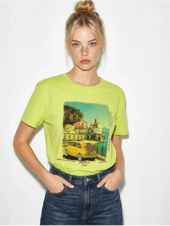 Foto van product Bianco Lucci Shirt groen