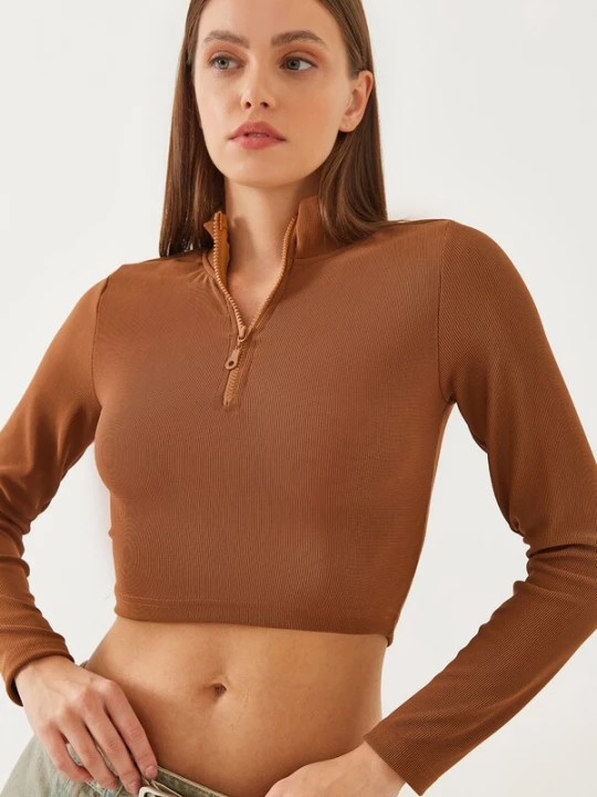 Foto van product Bianco Lucci Shirt karamel