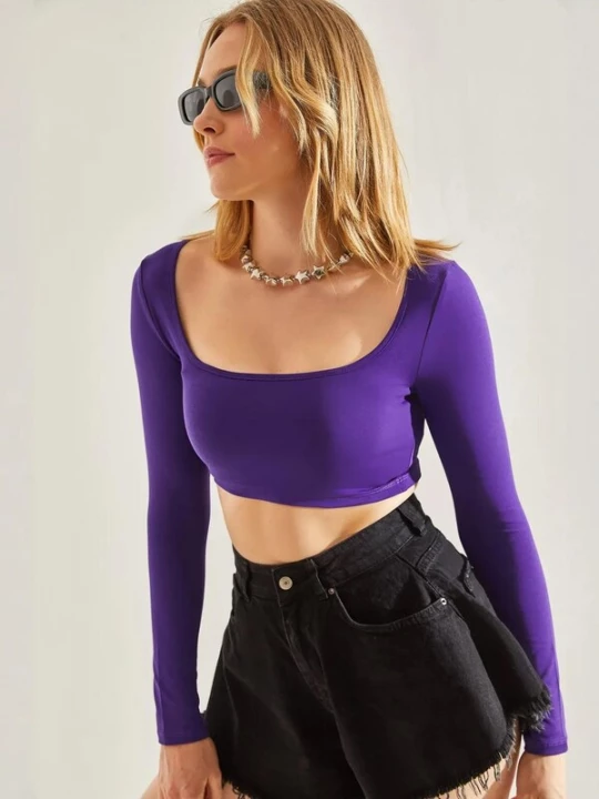 Foto van product Bianco Lucci Shirt lila