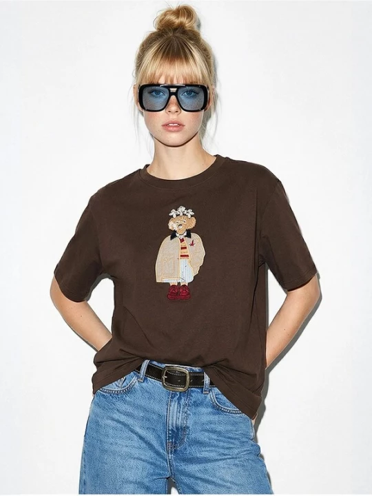 Foto van product Bianco Lucci Shirt mokka