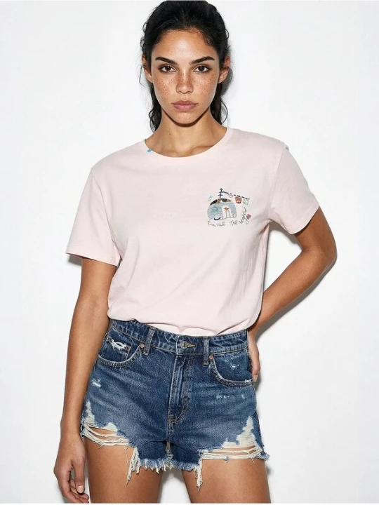 Foto van product Bianco Lucci Shirt pink