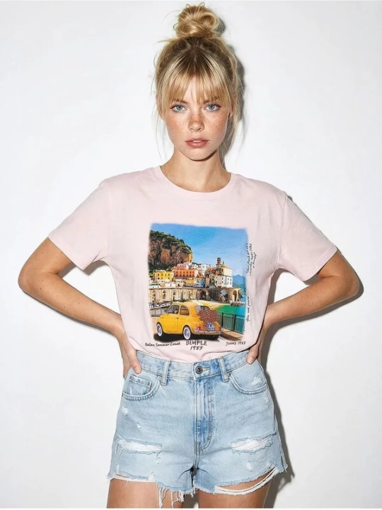 Foto van product Bianco Lucci Shirt pink