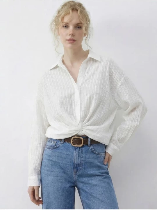Foto van product Bianco Lucci Shirt wit