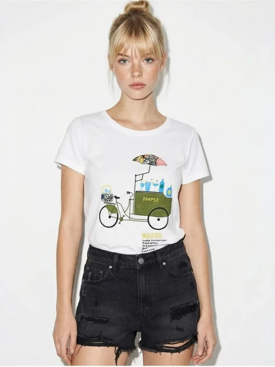 Foto van product Bianco Lucci Shirt wit