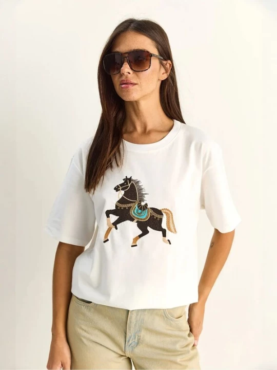 Foto van product Bianco Lucci Shirt wit