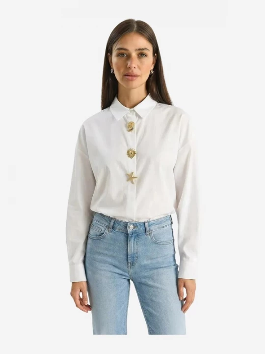 Foto van product Bianco Lucci Shirt wit