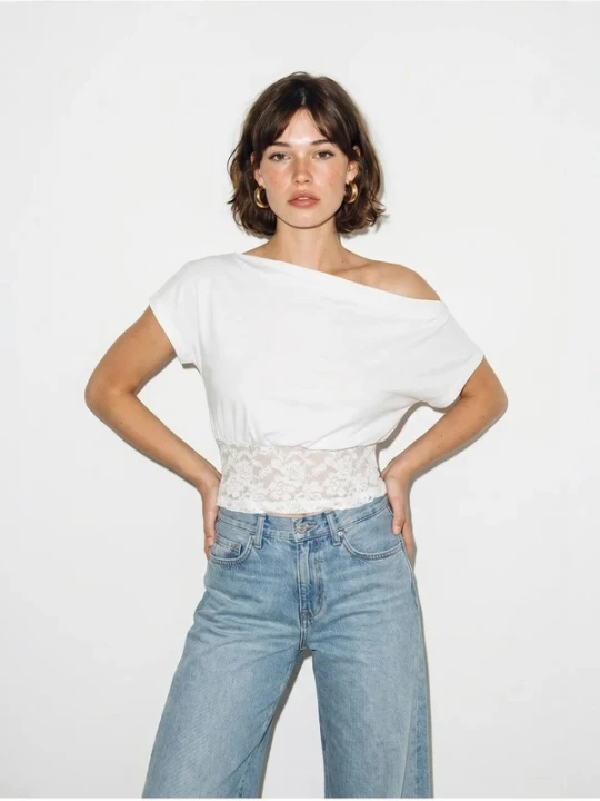 Foto van product Bianco Lucci Shirt wit