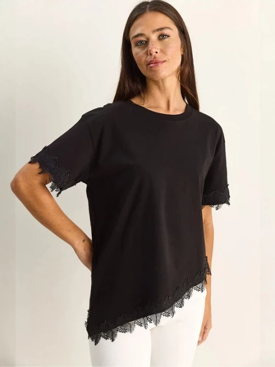 Foto van product Bianco Lucci Shirt zwart