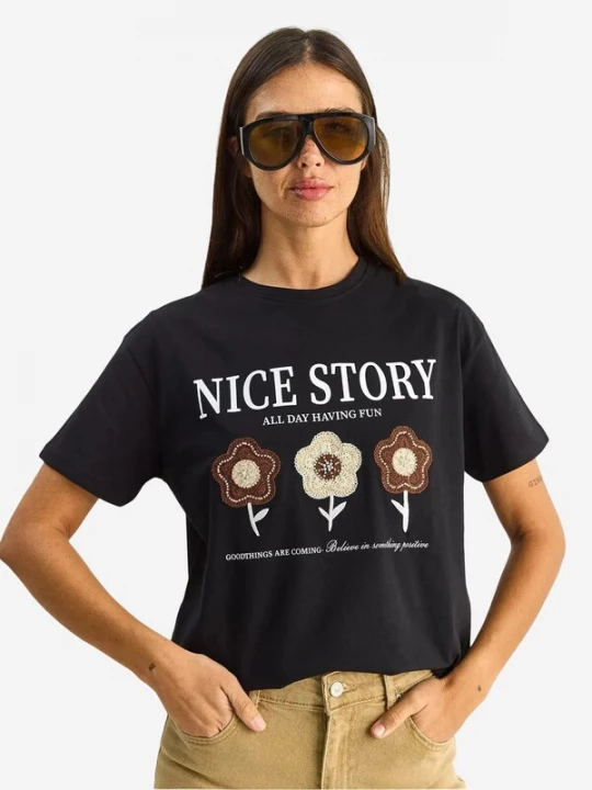 Foto van product Bianco Lucci Shirt zwart