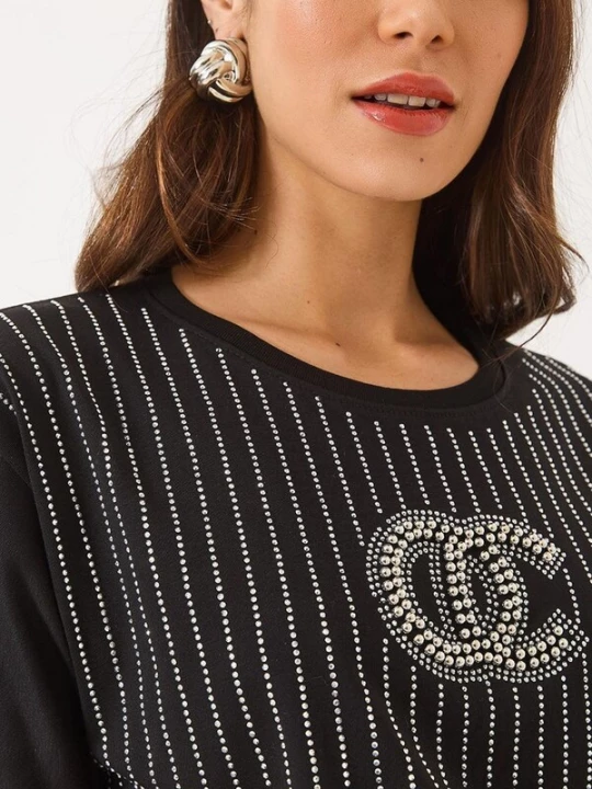 Foto van product Bianco Lucci Shirt zwart