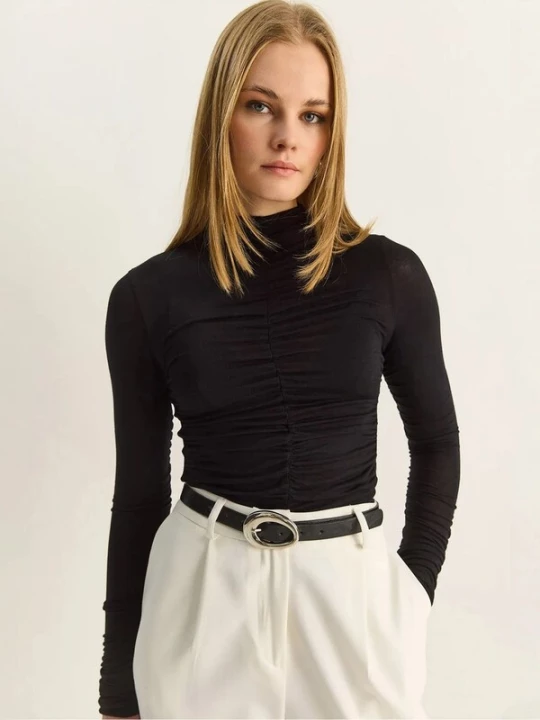 Foto van product Bianco Lucci Shirt zwart