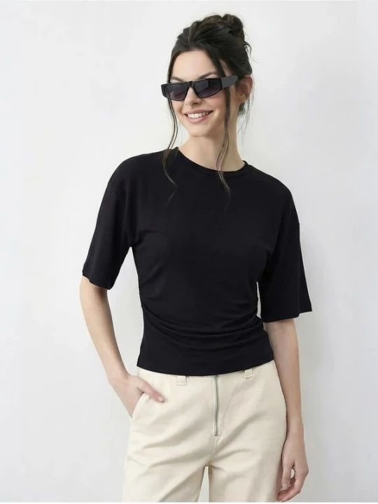 Foto van product Bianco Lucci Shirt zwart