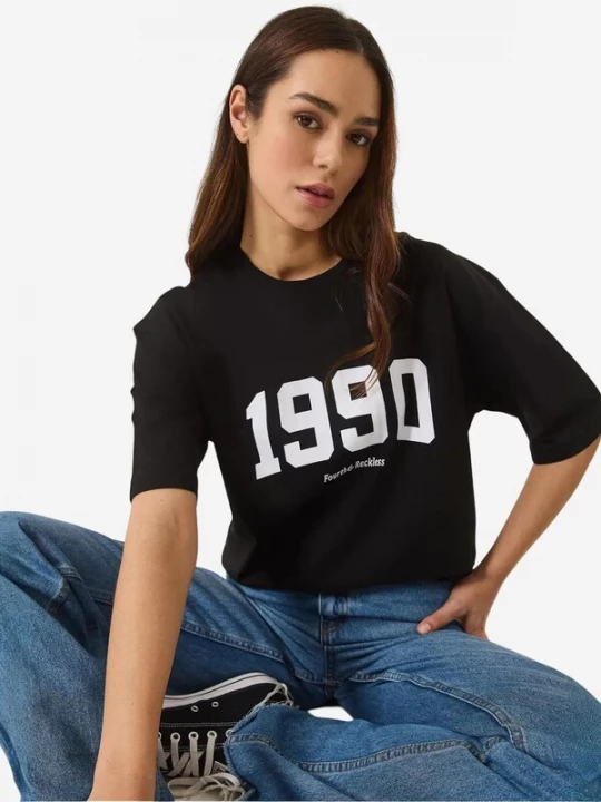 Foto van product Bianco Lucci Shirt zwart / wit