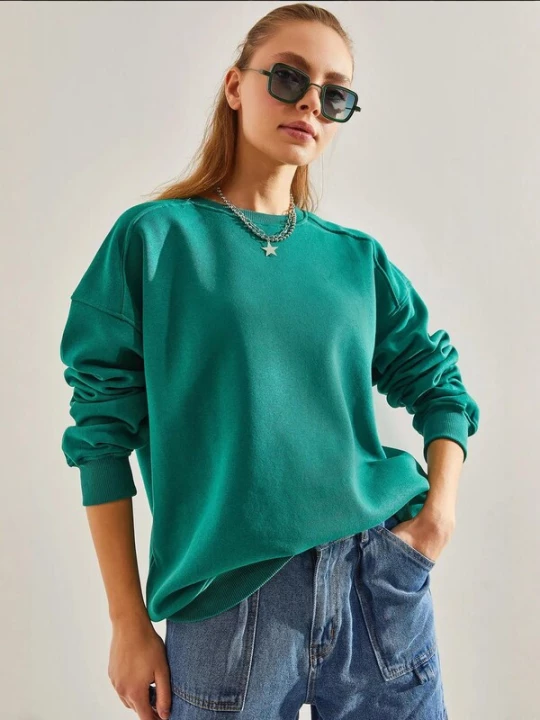 Foto van product Bianco Lucci Sweatshirt groen