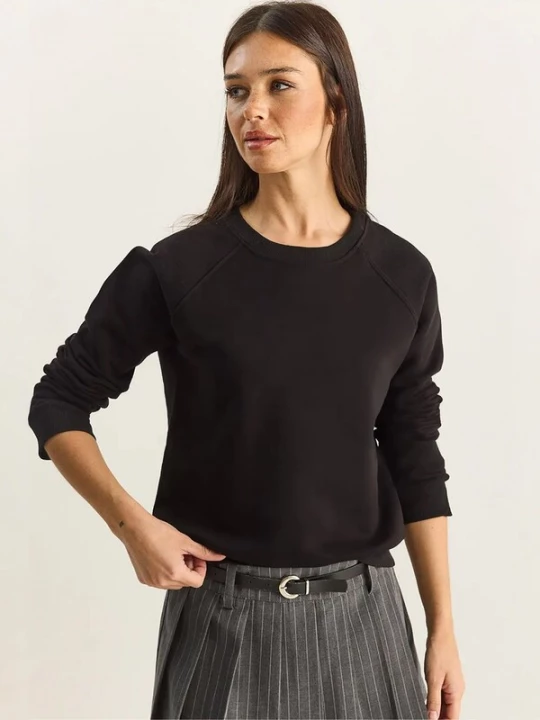 Foto van product Bianco Lucci Sweatshirt zwart
