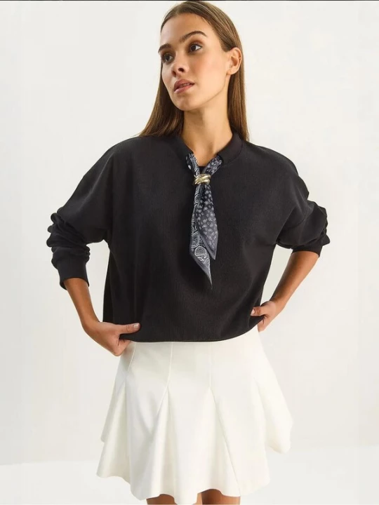 Foto van product Bianco Lucci Sweatshirt zwart