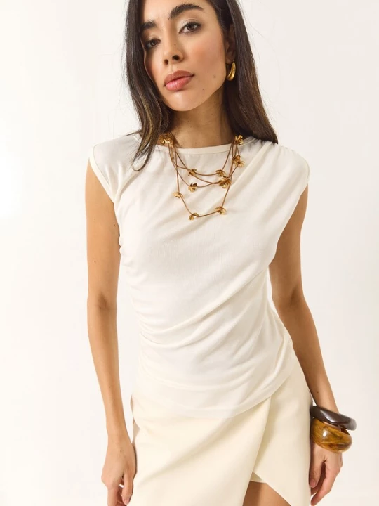 Foto van product Bianco Lucci Top ecru